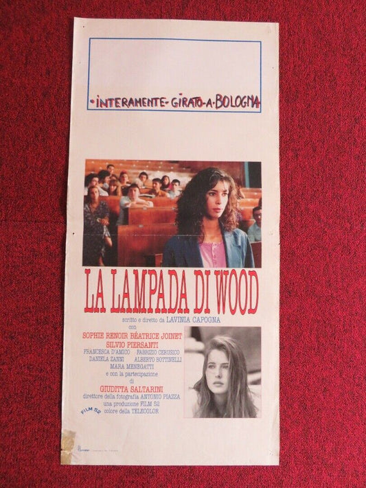 LA LAMPADA DI WOOD  ITALIAN LOCANDINA (27.5"x13") POSTER SOPHIE RENOIR 1994