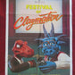FESTIVAL OF CLAYMATION FOLDED US ONE SHEET POSTER WILL VINTON TIM CONNER 1987