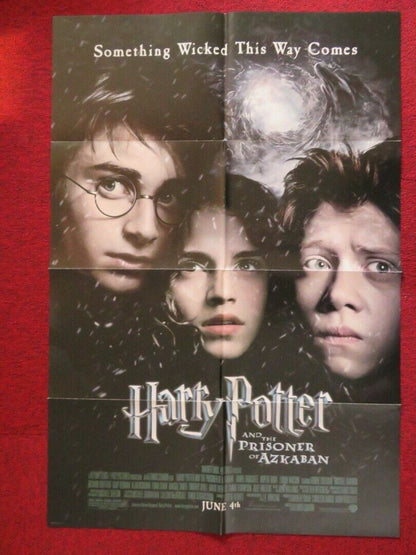 HARRY POTTER AND THE PRISONER OF AZKABAN FOLDED US ONE SHEET POSTER 2004