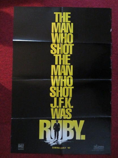 RUBY FOLDED US ONE SHEET POSTER FRANK ORSATTI SHERILYN FENN 1992