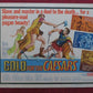 GOLD FOR THE CAESARS US HALF SHEET (22"x 28")  POSTER JEFFREY HUNTER 1964