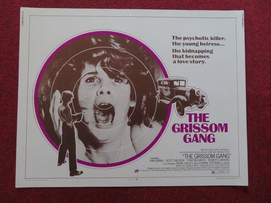 THE GRISSOM GANG US HALF SHEET (22"x 28")  POSTER KIM DARBY SCOTT WILSON 1971