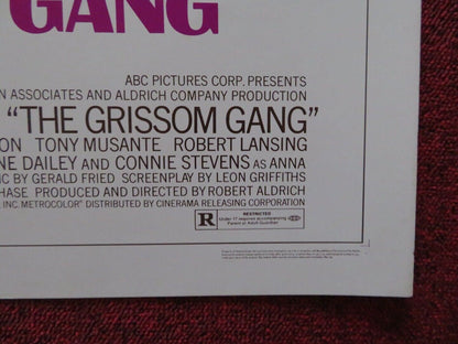 THE GRISSOM GANG US HALF SHEET (22"x 28")  POSTER KIM DARBY SCOTT WILSON 1971