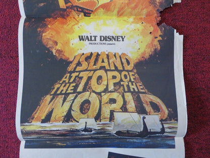 ISLAND AT THE TOP OF THE WORLD FOLDED AUSTRALIAN DAYBILL POSTER DISNEY 1974