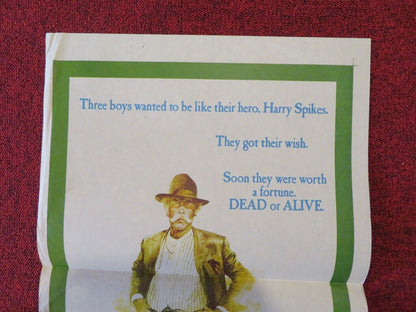 THE SPIKES GANG FOLDED AUSTRALIAN DAYBILL POSTER LEE MARVIN RON HOWARD 1974