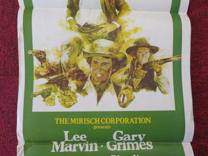 THE SPIKES GANG FOLDED AUSTRALIAN DAYBILL POSTER LEE MARVIN RON HOWARD 1974