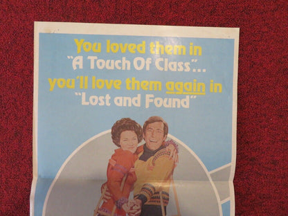 LOST AND FOUND FOLDED AUSTRALIAN DAYBILL POSTER GEORGE SEGAL GLENDA JACKSON 1979