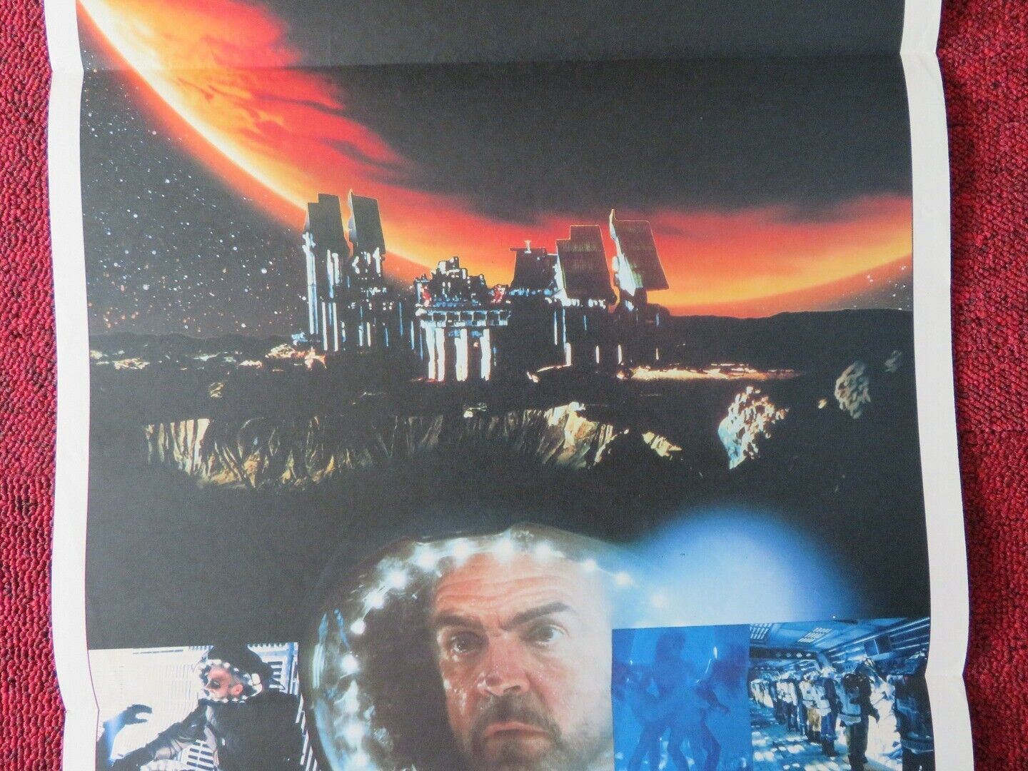 OUTLAND FOLDED AUSTRALIAN DAYBILL POSTER SEAN CONNERY PETER BOYLE 1981