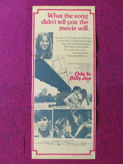 ODE TO BILLY JOE FOLDED AUSTRALIAN DAYBILL POSTER ROBBY BENSON 1976