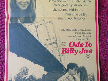 ODE TO BILLY JOE FOLDED AUSTRALIAN DAYBILL POSTER ROBBY BENSON 1976