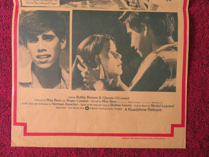 ODE TO BILLY JOE FOLDED AUSTRALIAN DAYBILL POSTER ROBBY BENSON 1976