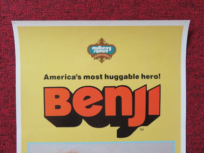 BENJI US (12"x 24") POSTER VHS PATSY GARRETT 1974