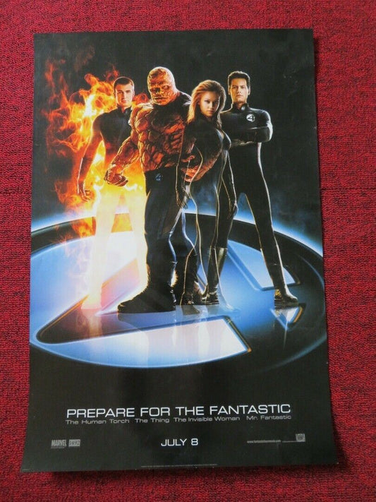 FANTASTIC FOUR US (13.5"x 20") POSTER JESSICA ALBA CHRIS EVANS 2005