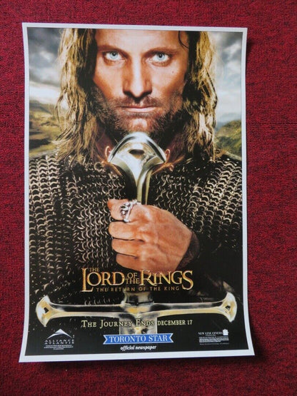 The Lord of the Rings: The Return of the King TWO SIDED US (13.5"x 19.5") POSTER