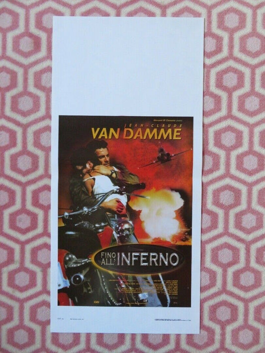 FINO ALL 'NFERNO /  Inferno ITALIAN LOCANDINA (27.5"x13") POSTER 1999