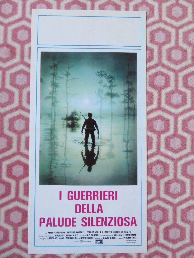 I GUERRIERI DELLA PALUDE SILENZIOSA ITALIAN LOCANDINA (27.5"x13.5") POSTER