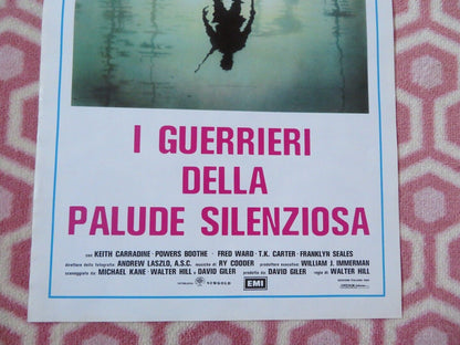 I GUERRIERI DELLA PALUDE SILENZIOSA ITALIAN LOCANDINA (27.5"x13.5") POSTER