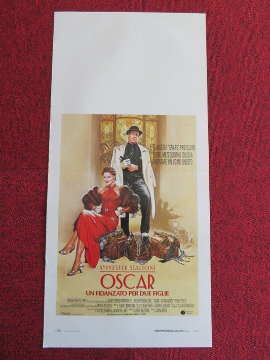 OSCAR ITALIAN LOCANDINA (27.5"x13") POSTER STALLONE 1991