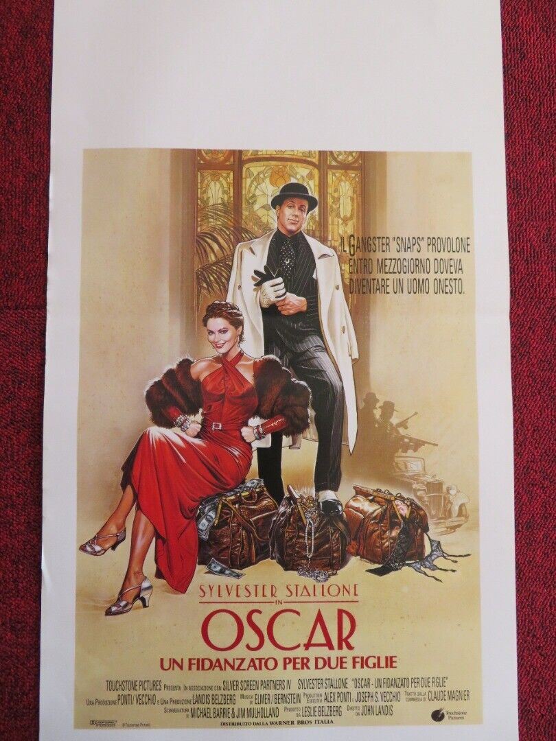 OSCAR ITALIAN LOCANDINA (27.5"x13") POSTER STALLONE 1991