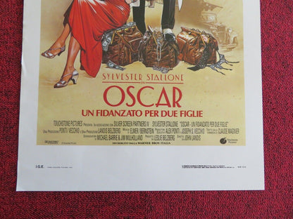 OSCAR ITALIAN LOCANDINA (27.5"x13") POSTER STALLONE 1991