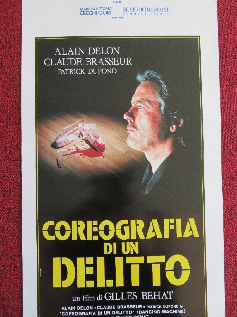 COREOGRAFIA DI UN DELITTO ITALIAN LOCANDINA (27.5"x13") POSTER 1992