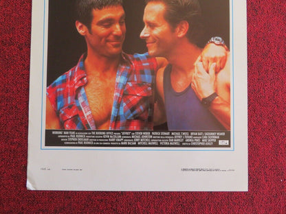 JEFFREY  ITALIAN LOCANDINA (27.5"x13") POSTER STEVEN WEBER PATRICK STEWART 1995