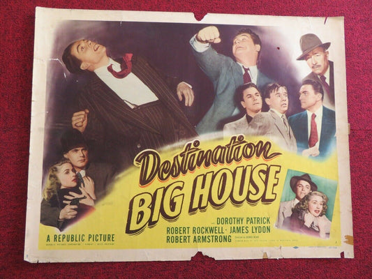 DESTINATION BIG HOUSE  US HALF SHEET (22"x 28")  POSTER DOROTHY PATRICK 1950