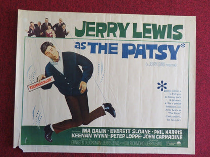 THE PASTY  US HALF SHEET (22"x 28")  POSTER JERRY LEWIS 1964