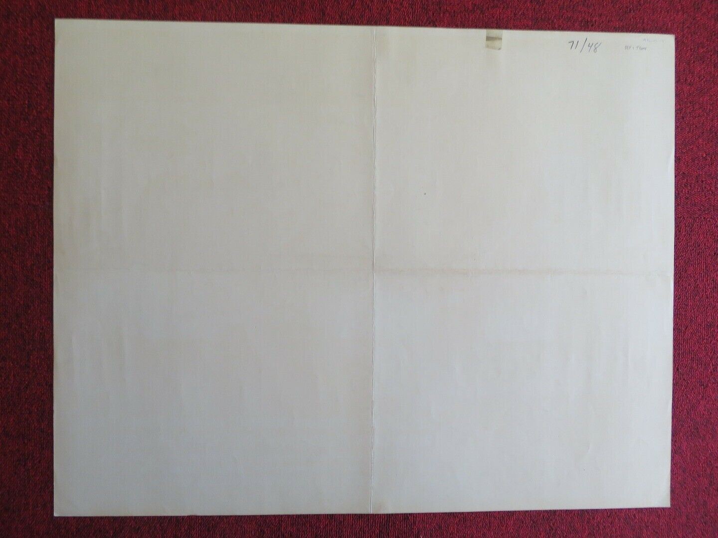 MAKING IT  US HALF SHEET (22"x 28")  POSTER KRISTOFFER TABORI 1971