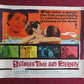 BETWEEN TIME AND ETERNITY US HALF SHEET (22"x 28")  POSTER LILLE PALMER 1960