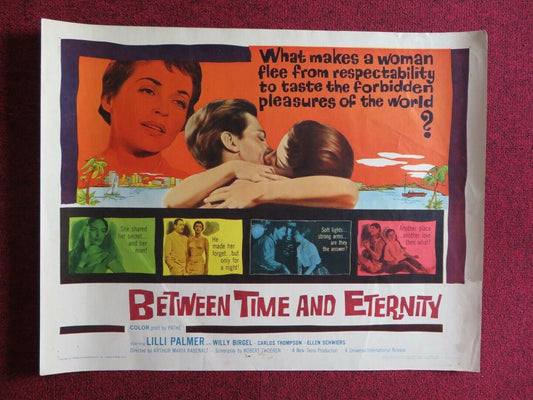 BETWEEN TIME AND ETERNITY US HALF SHEET (22"x 28")  POSTER LILLE PALMER 1960