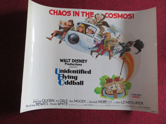 UNIDENTIFIED FLYING ODDBALL  US HALF SHEET (22"x 28")  POSTER DISNEY 1979