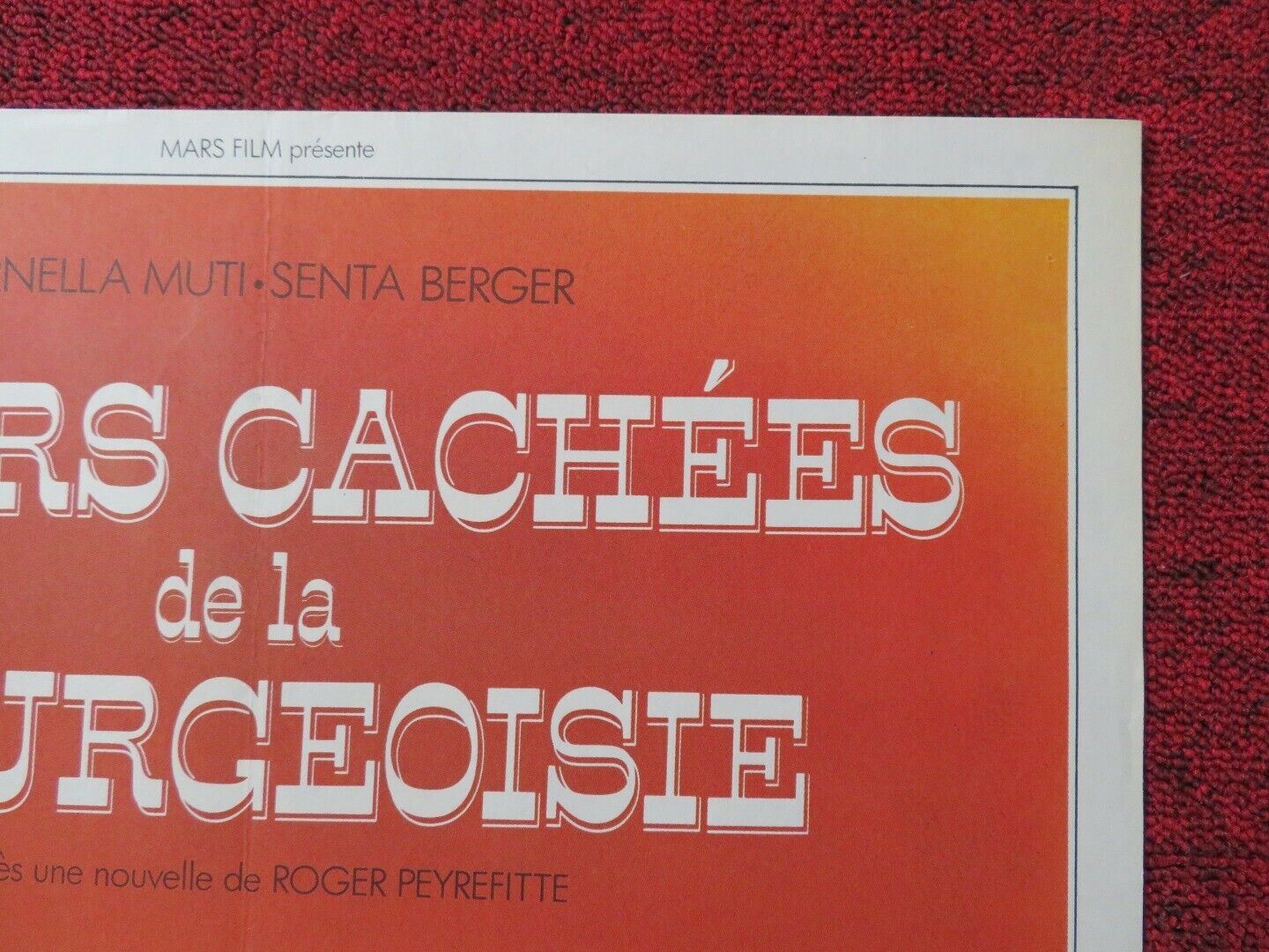 MOEURS CACHEES DE LA BOURGEOISIE /NEST OF VIPERS FRENCH (16"x 21") POSTER