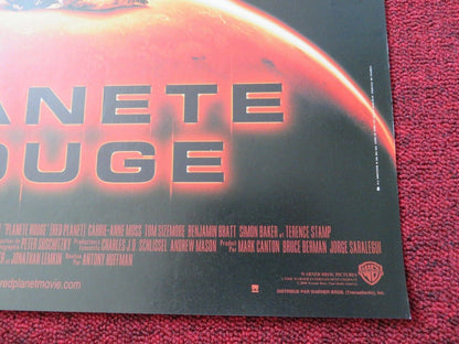 PLANET ROUGE / Red Planet  FRENCH (16"x 21.5") POSTER VAL KILMER MOSS 2000