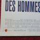 DES HOMMES D'INLUENCE / WAG THE DOG FRENCH (16"x 23.5") POSTER DE NIRO HOFFMAN