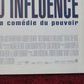 DES HOMMES D'INLUENCE / WAG THE DOG FRENCH (16"x 23.5") POSTER DE NIRO HOFFMAN