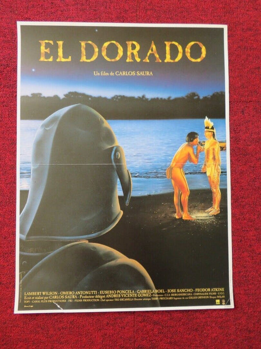 EL DORADO FRENCH (15"x 20") POSTER CARLOS SAURA OMERO ANTONUTTI 1988