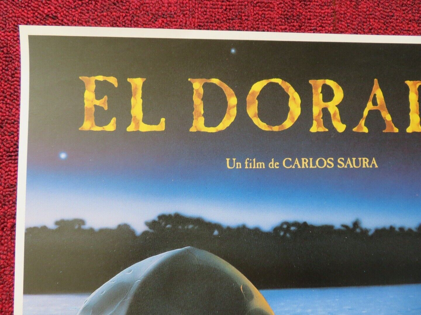 EL DORADO FRENCH (15"x 20") POSTER CARLOS SAURA OMERO ANTONUTTI 1988