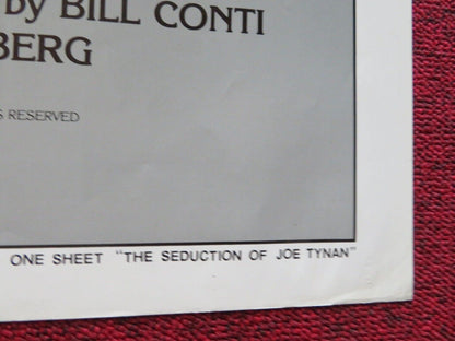 THE SEDUCTION OF JOE TYNAN FOLDED US ONE SHEET POSTER ALAN ALDA MERYL STREEP '79