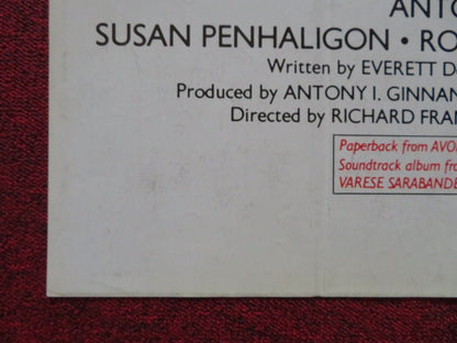 PATRICK  FOLDED US ONE SHEET POSTER SUSAN PENHALIGON ROBERT HELPMANN 1978