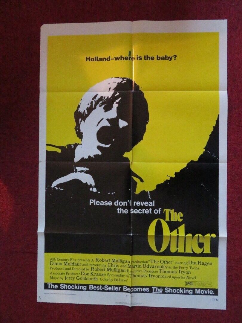 THE OTHER FOLDED US ONE SHEET POSTER UTA HAGEN DIANA MULDAUR 1972