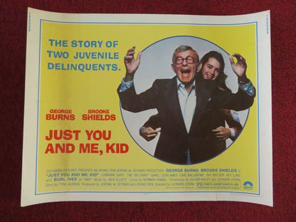 JUST YOU AND ME  US HALF SHEET (22"x 28")  POSTER GEORGE BURNS 1979