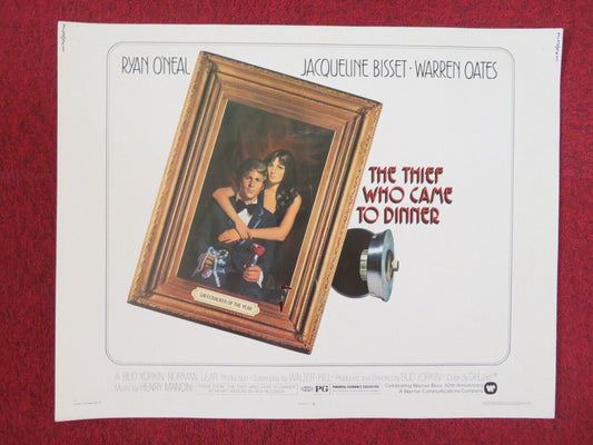 THE THIEF WHO CAME TO DINNER US HALF SHEET (22"x 28")  POSTER RYAN O'NEAL 1973