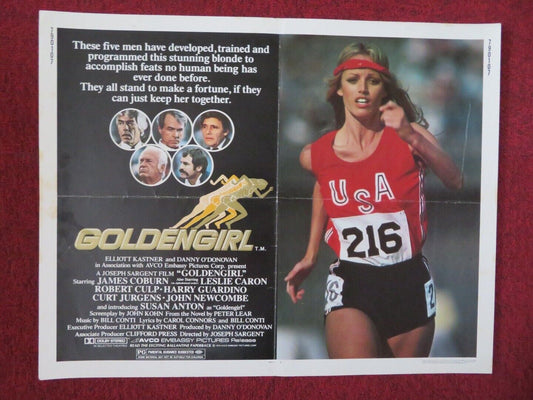 GOLDENGIRL US HALF SHEET (22"x 28")  POSTER JAMES COBURN SUSAN ANTON 1979