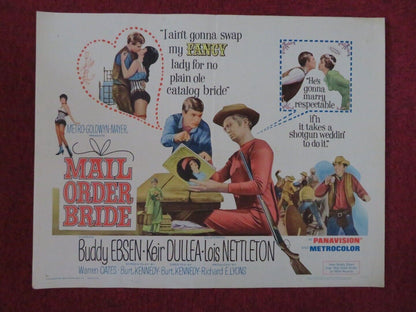 MAIL ORDER BRIDE US HALF SHEET (22"x 28")  POSTER  BUDDY EBSEN KEIR DULLEA 1964