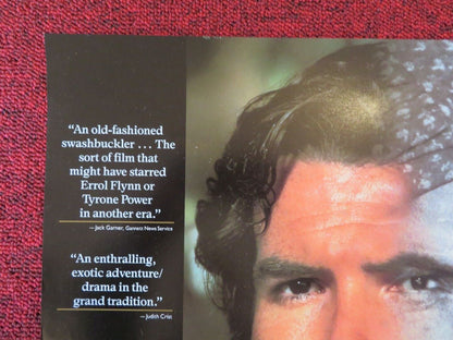 THE DECEIVERS US ROLLED (22"x17") POSTER PIERCE BROSNAN SHASHI KAPOOR 1988