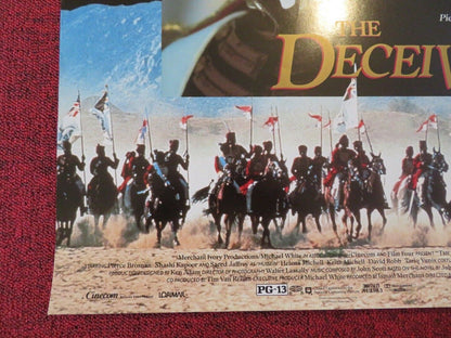 THE DECEIVERS US ROLLED (22"x17") POSTER PIERCE BROSNAN SHASHI KAPOOR 1988