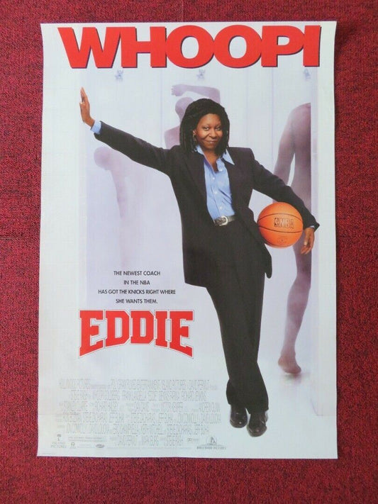 EDDIE US ROLLED (27"x18.5") POSTER WHOOPI GOLDBERG  FRANK LANGELLA 1996