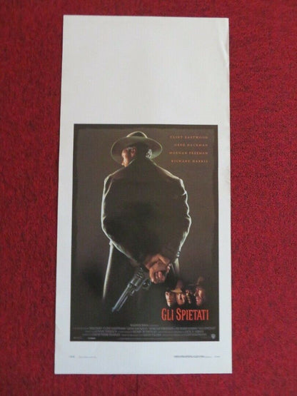 Unforgiven ITALIAN LOCANDINA (27.5"x13") POSTER CLINT EASTWOOD 1992