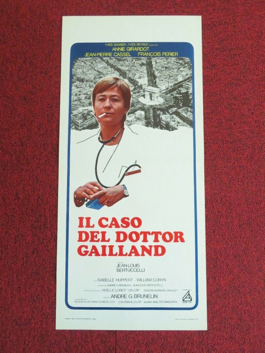 IL CASO DEL DOTTOR GAILLAND  ITALIAN LOCANDINA (27.5"x12.5") POSTER 1977